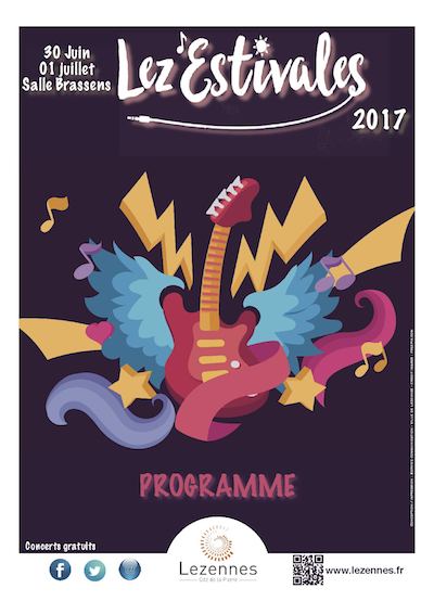 Lezennes : Les estivales ces 30 Juin et 1 ER Juillet 2017 - Gratuit - Les professeurs, Axelle, Simply Purple, Remy Bricka, Scène ouverte, Lenine Renaud, Tante Adèle et la Famille